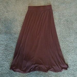 Cherokee Black Floor Length Skirt
